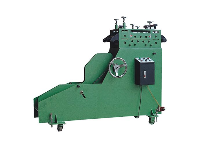 compact coil processing machine